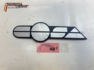 VESPA COSA 1 EMBLEM Seitenhaube Schriftzug Backe silber (48f)