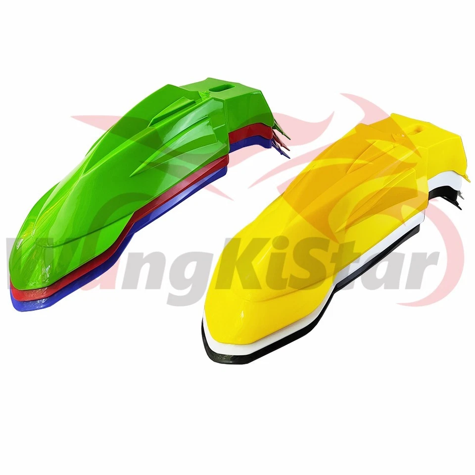 Guardabarros delantero amarillo moto para KTM 250 350 400 450 500 690 890 950 Foto 3 de 4