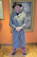 MSGM Cappotto Long Coat in White & Black, size 44 and 40 RRP £895 BNWT 