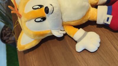 Sonic the Hedgehog Sonic and Tails Plush Toys Set 1998" | eBay