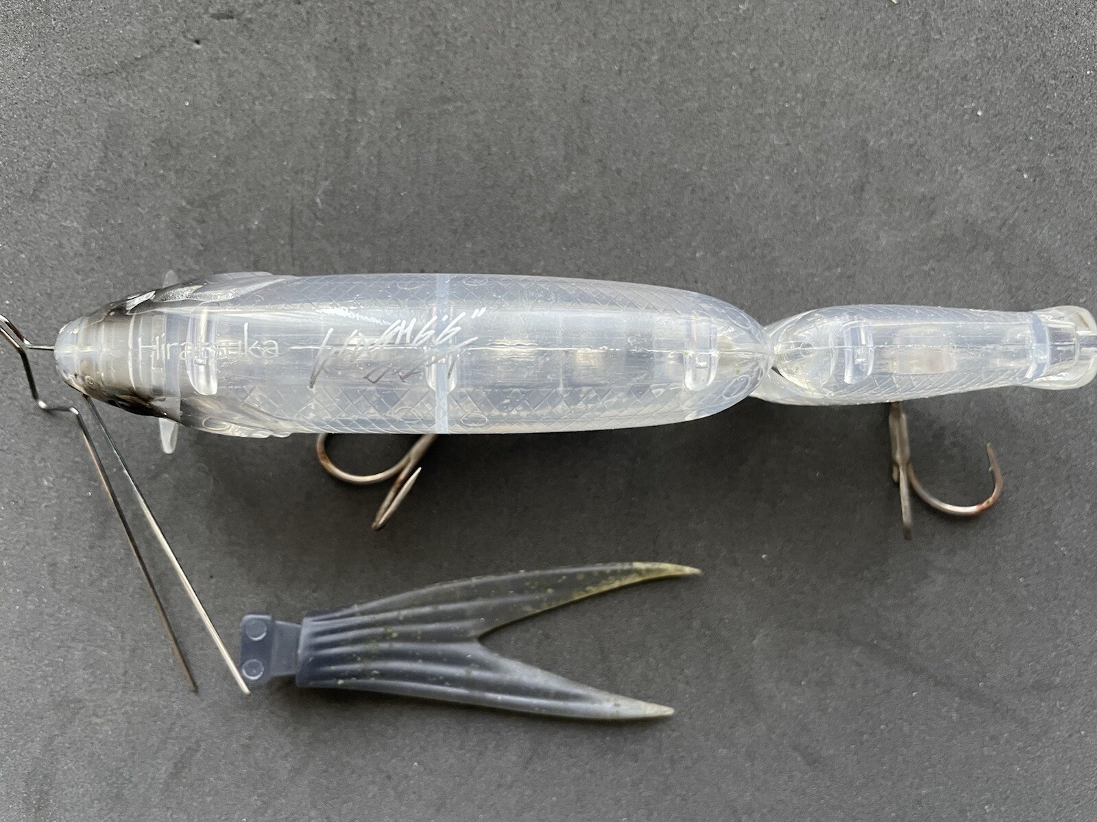 Dvision Label Tackle DRT Tiny Krush Used Limited Color Swimbait Bait plastic - Image 3