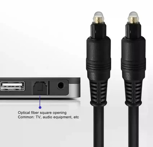 Digital Optisches Kabel TOSlink Audio Kabel TV zu Soundbar PS4 1M 2M 3M 4M 5M - Bild 8 von 12