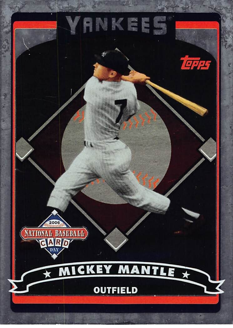 2006 Topps National Baseball Card Day Mickey Mantle #T2 NM/MT NEW