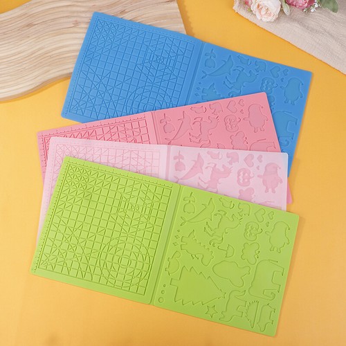 3D Printing Pen Silicone Mat DIY Creative Drawing Template Pad With Heat-proof - Afbeelding 8 van 20