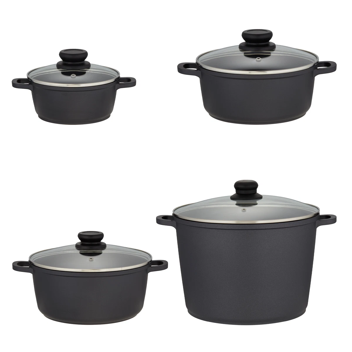 Aluguss Kochtopf 20 Cm Bräter Alle Herdarten Mit Deckel/Hochwertig/Neu