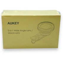 Aukey 2-in-1 WIDE ANGLE LENS / MACRO LENS PL-WD07 for iPhone Android NEW in Box