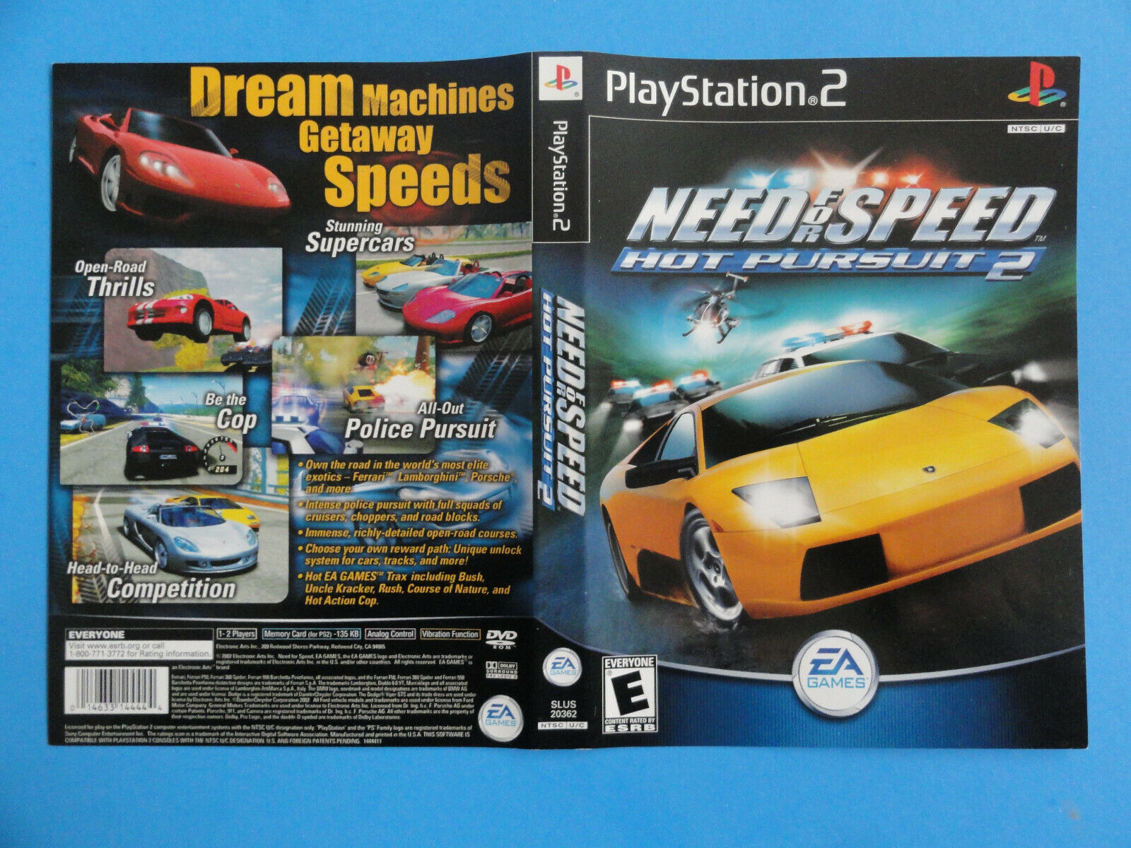 Need for Speed II Original PlayStation game on Sale