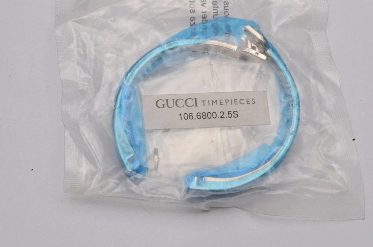 Gucci Ladies Steel 5Mm Bracelet Vintage Rare Clasp Bracelet For 6800 2
