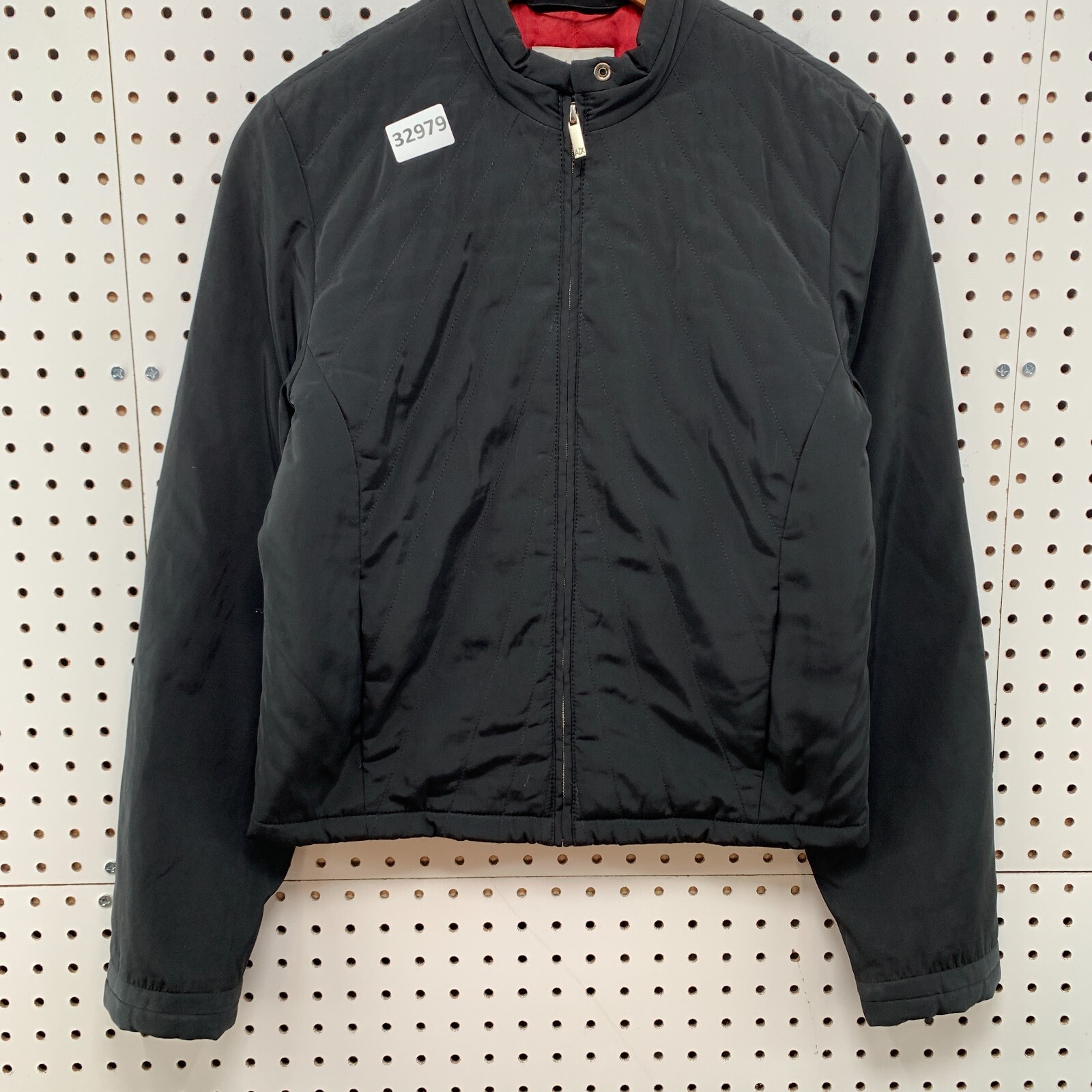 Armani Exchange Black Basic Jacket Womens Small D… - image 6