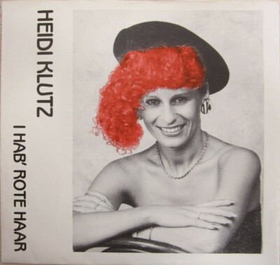 Heidi Klutz - I Hab' Rote Haar (7'', Single)