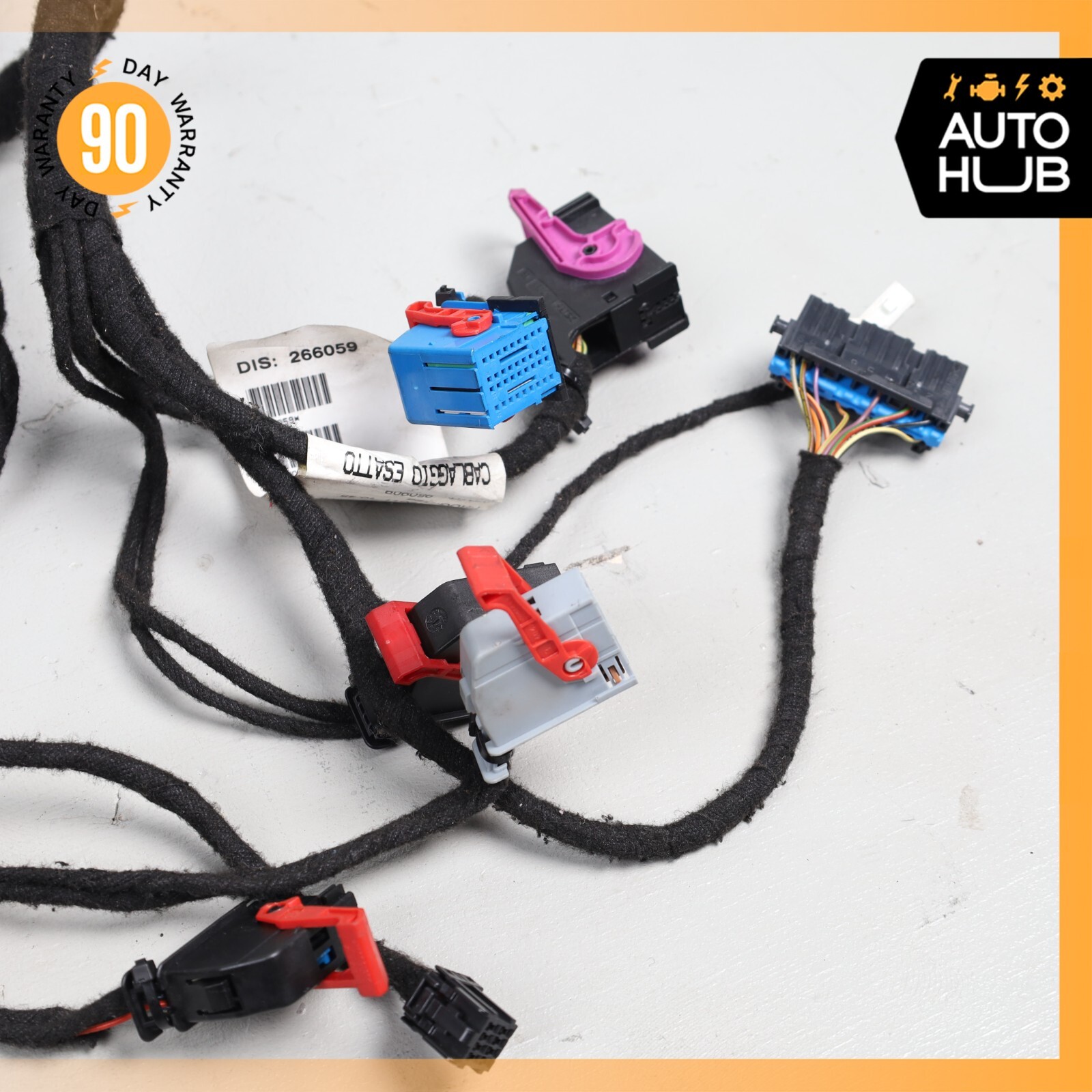 10-12 Maserati GranTurismo M145 4.7L Dashboard Dash Board Wiring Harness OEM 56k