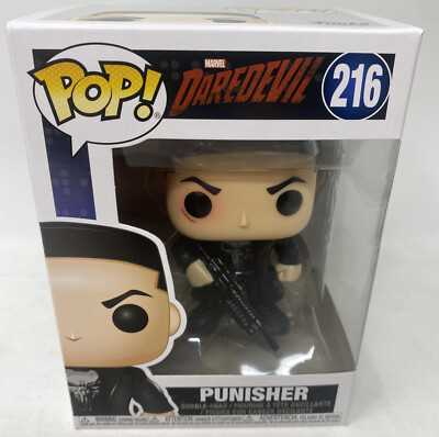 Daredevil FUNKO Pop 216 Punisher Figure 3 1/2in Frank Castle