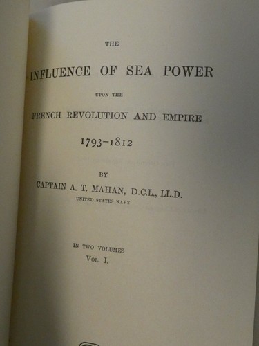 A.T.Mahan The Influence of Sea Power Vol.I Greenwood Reprinting 1968 Y8-270 - Bild 3 von 8