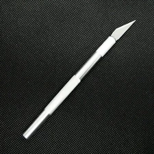 New Stainless Steel Craft Knife - 5 Sharp Blades - Excellent Grip & Precision