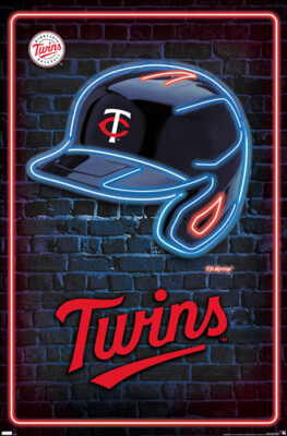 MINNESOTA TWINS Official MLB Baseball Team Dynamic Logo 22x34 Wall POSTER