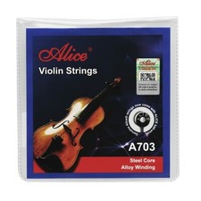 Violin String Set E/a/d/g Violin Strings for Size 1/4 1/2 3/4 4/4Set Ball,Silver