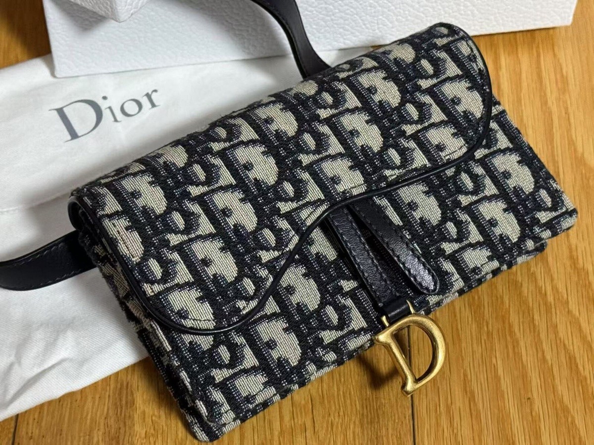 CHRISTIAN DIOR S5619CTZQ_M928 Oblique Trotter Saddle belt pouch