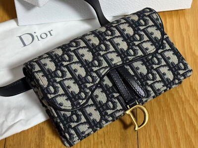 CHRISTIAN DIOR S5619CTZQ_M928 Oblique Trotter Saddle belt pouch
