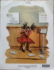 Artistic Impressions Inc Set of 5 Lithographs. Judy Ducet. Ladonna. W Wilson.