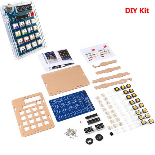 Desktop Calculator 11 Digit Display Battery/USB Electronic Production DIY Kit