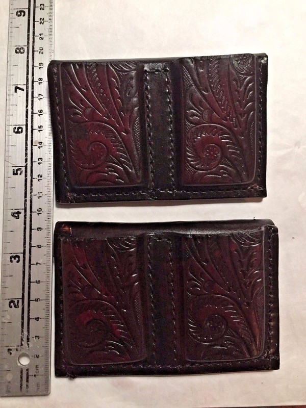 Lot of two (2) Floral 45ACP Fits Colt Model 1911 Single Stack Mag Magazine Pouch