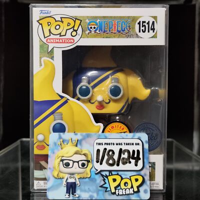 FUNKO POP! Animation RARE One Piece #1514 Sniper King Slingshot Chase Exclusive