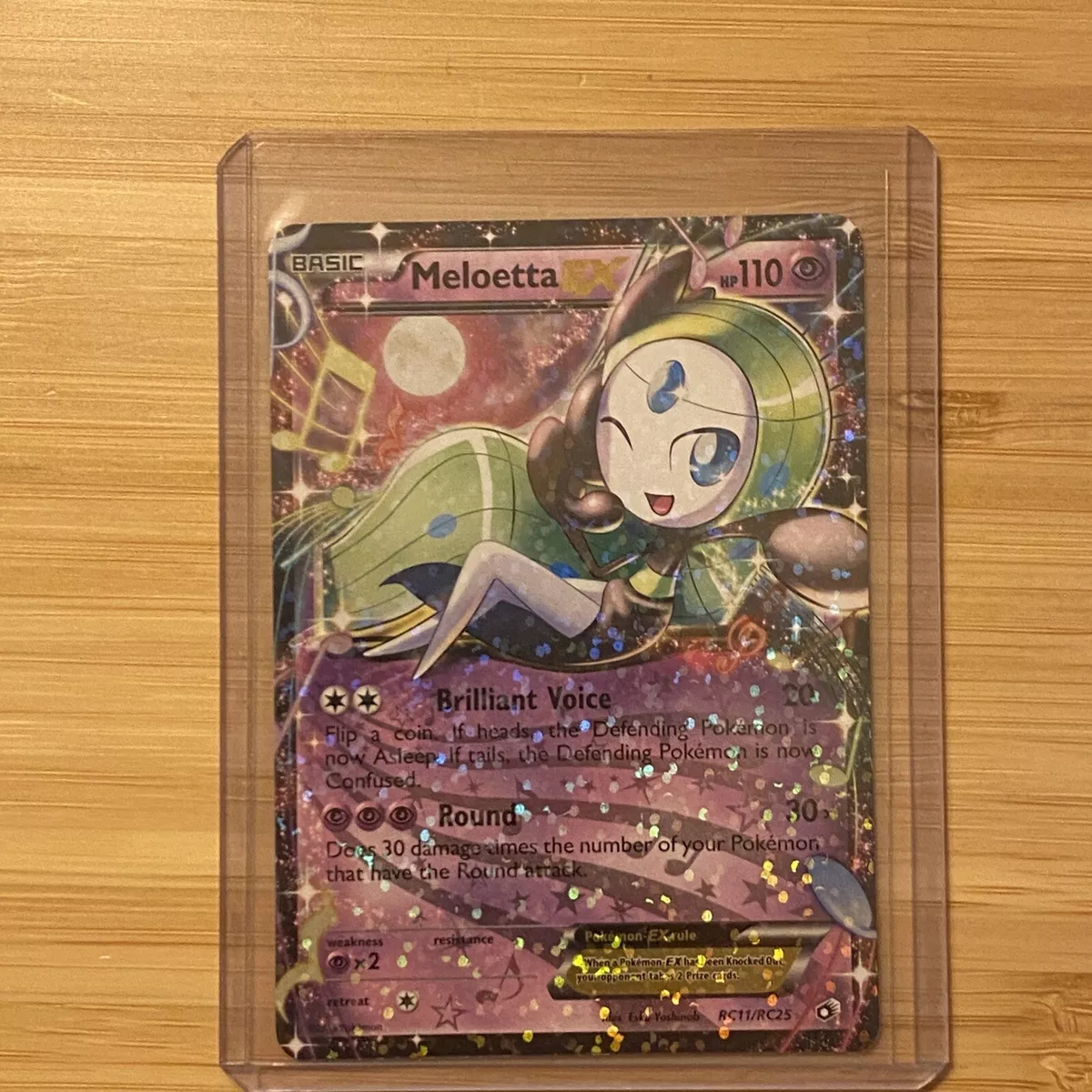 Pokémon TCG Meloetta EX RC11/RC25