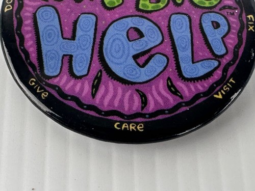Vintage 1990er Nickelodeon The Big Help Viacom Promo Pin TV - Bild 8 von 9
