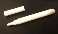 5pc White Chalk Marker Chalkboard Blackboard Stickers Labels Non-Porous Surfaces