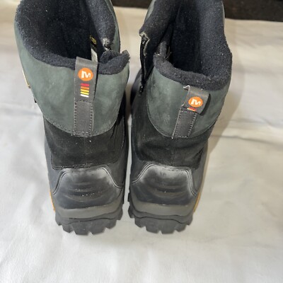 Merrell Side Zipper Slip-On Vibram Boots sz 14 men 400gr