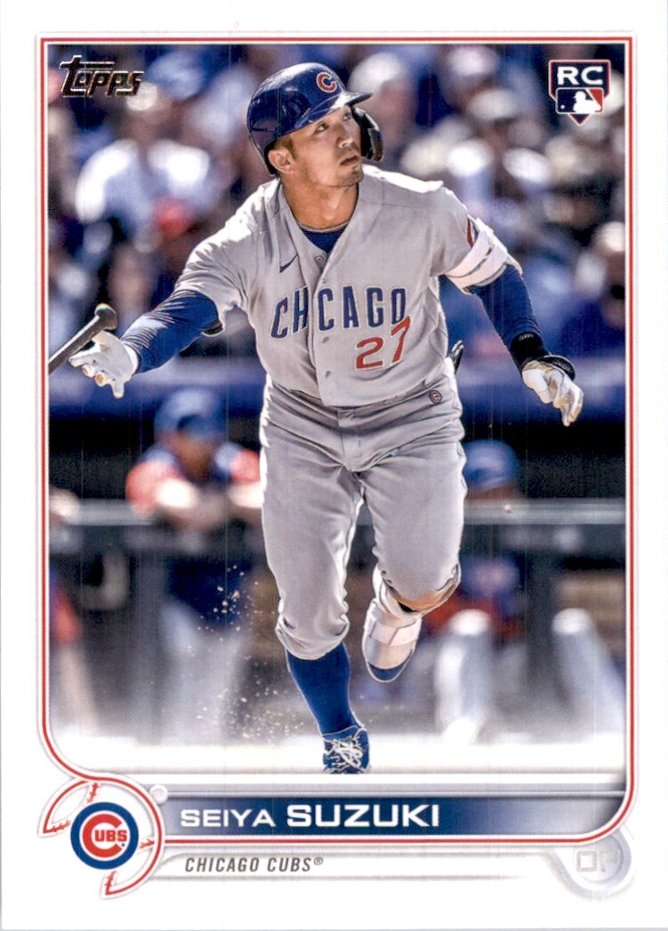 2022 Topps Update Series - SEIYA SUZUKI RC Chicago Cubs #US250