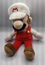 Super Mario All Star Collection 9" Mario Plush Red White no tag nintendo Toy