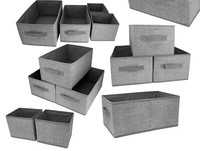 Storage Baskets Fabric Storage Box Organisers Basket Storage Box Set Chest Boxes