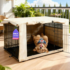 Dog Crate Cover 36.0" L X 23.0" W X 25.0" H with Breathable Mesh, Heavy Duty Ken