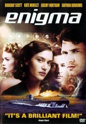 ENIGMA (DVD) VG Disc + Cover Art - NO CASE