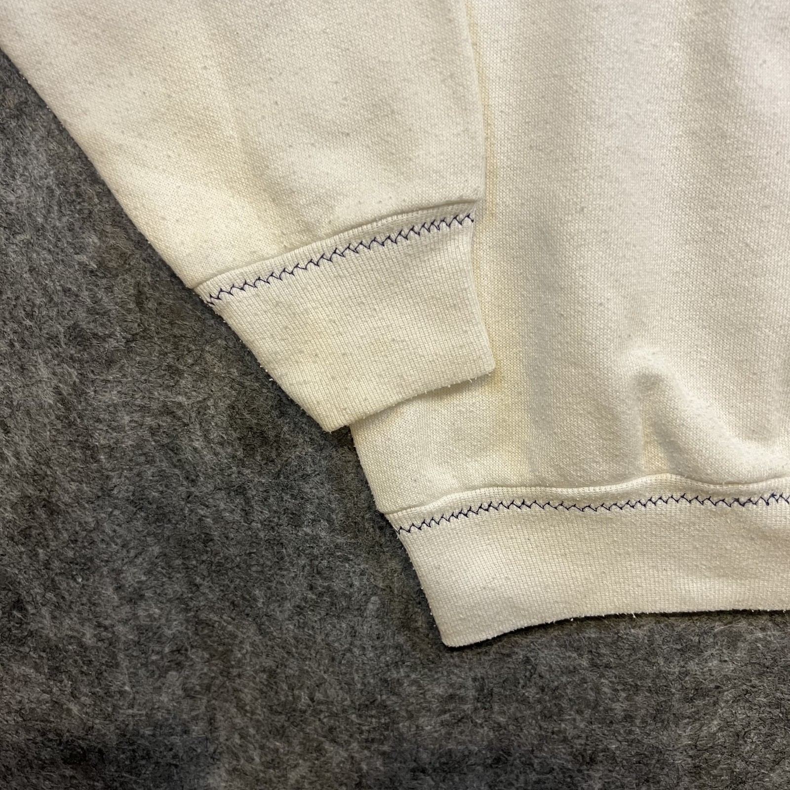 Vintage Upcycled Handmade Patchwork Sweatshirt M … - image 3