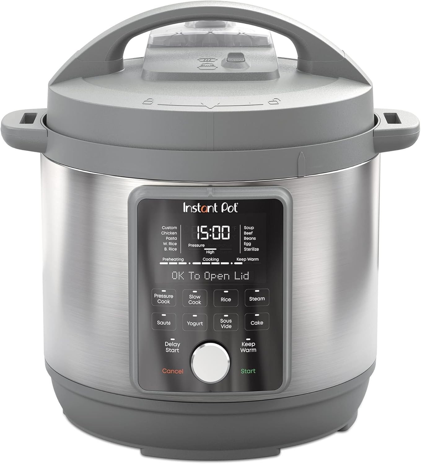 Instant Pot, 8-Quart Whisper Quiet 9-in-1 Electric Pressure 