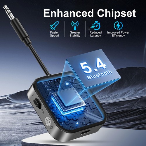 2025 Pro Bluetooth 5.4 Transmitter Empfänger, 2-in-1 Wireless Audio Adapter fo... - Bild 7 von 9