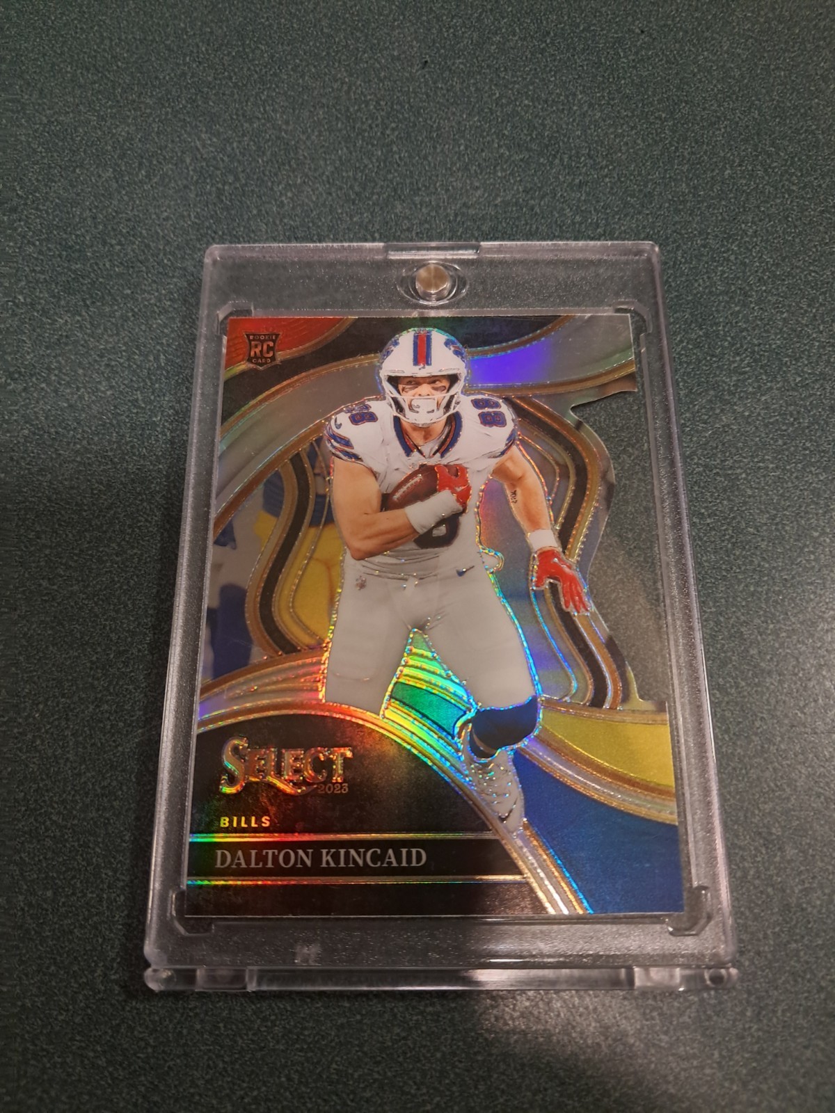 2023 Panini Select - Club Level Dalton Kincaid #281 Red & Blue Prizm Die-Cut