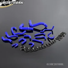 Fit For 1990-1995 1992 Toyota Pickup 3.0L V6 Silicone Coolant Radiator Hose Pipe