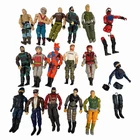 GI Joe Lot Of 17 Broken/Parts 3.75” Action Figures 1980’s Hasbro ARAH Vintage #2