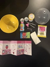 🍧🪱🌈 NEW & HTF! Miniverse Cafe Mini Series 5! Opened/Unmade RAINBOW FRO YO A