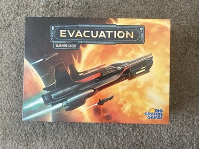 Evacuation Board Game By Rio Grande Games NIS; New/sealed 2023
