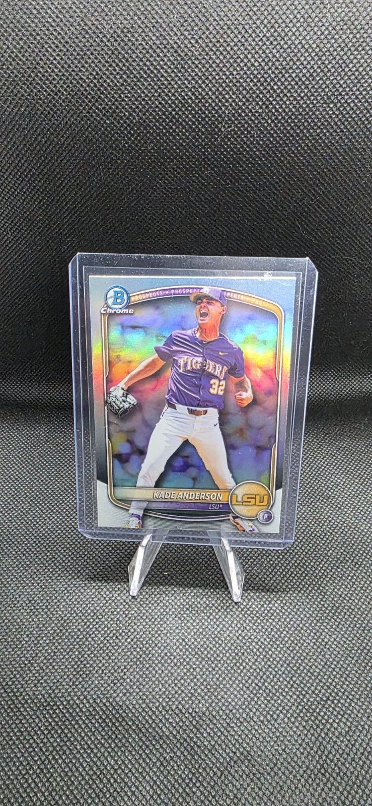 2025 Bowman Draft Chrome Kade Anderson College Variation LSU Refractor SSP /⚾️