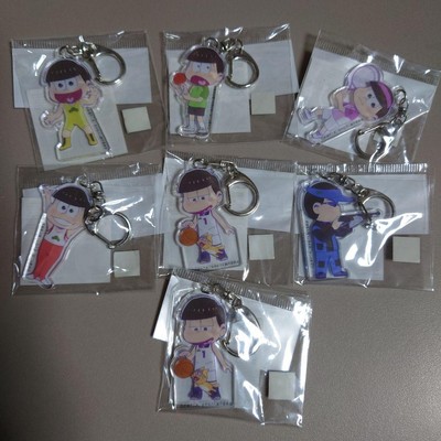 Osomatsu San Acrylic Keychain Set Collectible Character Goods Japan Anime
