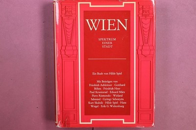 414162 Hilde Spiel WIEN Biederstein Verlag Spektrum einer Stadt HC