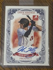 Jacob Berry 2021 Onyx Vintage ARC Blue Ink Auto Autograph #EAJB #/400