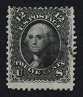 CKStamps: US Stamps Collection Scott#90 12c Washington Used