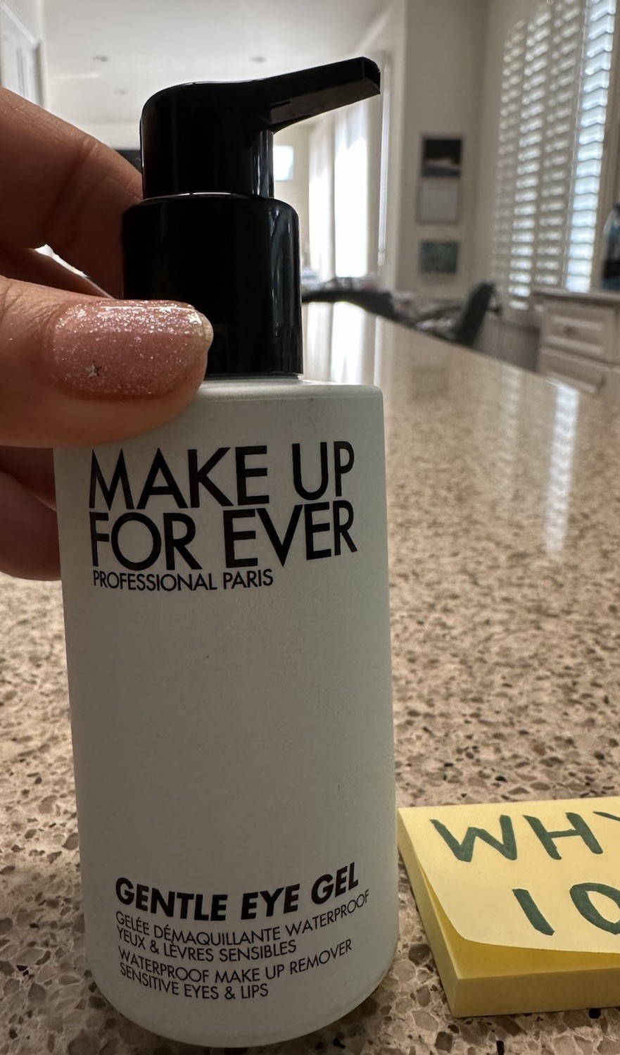 Make Up For Ever Gentle Eye Gel Make Up Remover Full Face 4.2oz/125mL FULL SZ