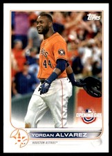 Yordan Alvarez 2022 Topps #400 Astros MLB READ FREE SHIPPING AutographDen